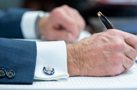 President Biden signs document